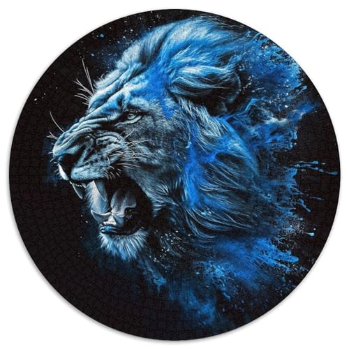 Löwen Puzzle 1000-teilige Schwer Puzzle Spielzeug Pädagogisches Spiel Impossible Herausforderungsspielzeug Für Erwachsene Und Kinder in Bewährter 1000pcs (67.5x67.5cm) von XBBDSOEPH