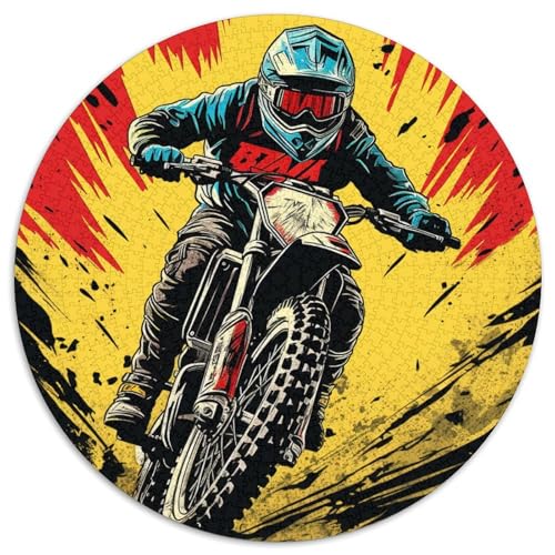 Motorrad Puzzle 1000 Teile Schwer Puzzle Spielzeug Pädagogisches Spiel Impossible Herausforderung Spielzeug Für Erwachsene Kinder 1000pcs (67.5x67.5cm) von XBBDSOEPH