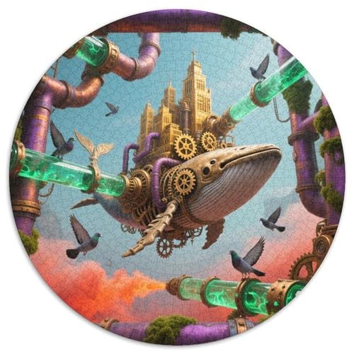 Ozean Puzzle 1000-teilige Schwer Puzzle Spielzeug Lernspiel Impossible Industrielle Wind Herausforderung Spielzeug Für Erwachsene Und Kinder in Bewährter 1000pcs (67.5x67.5cm) von XBBDSOEPH