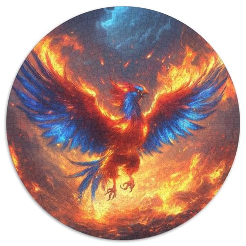 Phoenix Puzzle 1000-teilige Schwer Puzzle Spielzeug Pädagogisches Spiel Impossible Herausforderungsspielzeug Für Erwachsene Kinder 1000pcs (67.5x67.5cm) von XBBDSOEPH