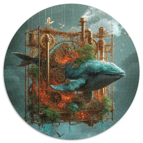 Punk Puzzles 1000 Teile Schwer Puzzle Spielzeug Lernspiel Impossible Industrielle Wind Herausforderung Spielzeug Für Erwachsene Und Kinder Ab 12 Jahren 1000pcs (67.5x67.5cm) von XBBDSOEPH