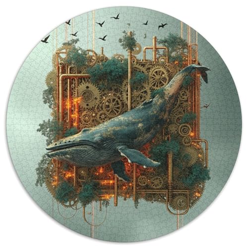 Punk Puzzles 1000 Teile Schwer Puzzle Spielzeug Lernspiel Impossible Industrielle Wind Herausforderungsspielzeug Für Erwachsene Und Kinder Ab 14 Jahren 1000pcs (67.5x67.5cm) von XBBDSOEPH