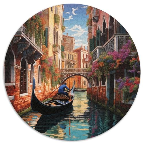 Riverside Stadt Puzzles 1000 Teile Schwer Puzzle Spielzeug Lernspiel Impossible Herausforderungsspielzeug Für Erwachsene Und Kinder in Bewährter 1000pcs (67.5x67.5cm) von XBBDSOEPH