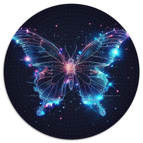 Schmetterling Puzzle 1000 Teile Schwer Puzzle Spielzeug Lernspiel Impossible Herausforderungsspielzeug Für Erwachsene Und Kinder Ab 12 Jahren 1000pcs (67.5x67.5cm) von XBBDSOEPH