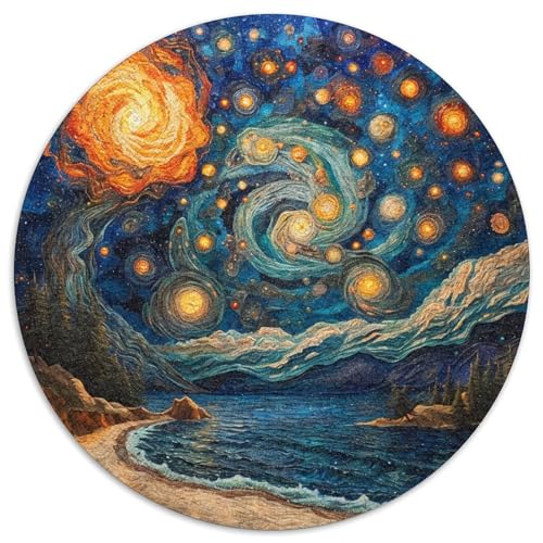 Sternenmeer Puzzle 1000 Teile Schwer Puzzle Spielzeug Lernspiel Impossible Herausforderung Spielzeug Für Erwachsene Und Kinder Ab 14 Jahren 1000pcs (67.5x67.5cm) von XBBDSOEPH