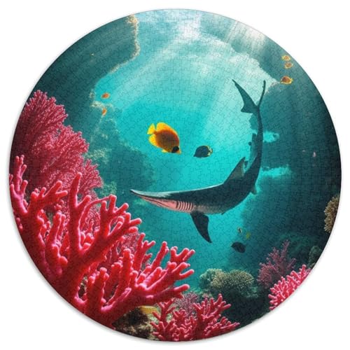 Tiefes Meer Puzzles 1000 Teile Schwer Puzzle Spielzeug Lernspiel Impossible Ozean Coral Herausforderung Spielzeug Für Erwachsene Und Kinder in Bewährter 1000pcs (67.5x67.5cm) von XBBDSOEPH