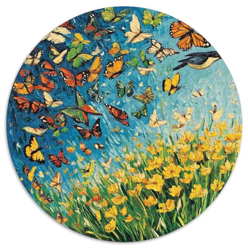 Tulpen Puzzle 1000 Teile Schwer Puzzle Spielzeug Lernspiel Impossible Herausforderungsspielzeug Für Erwachsene Kinder 1000pcs (67.5x67.5cm) von XBBDSOEPH