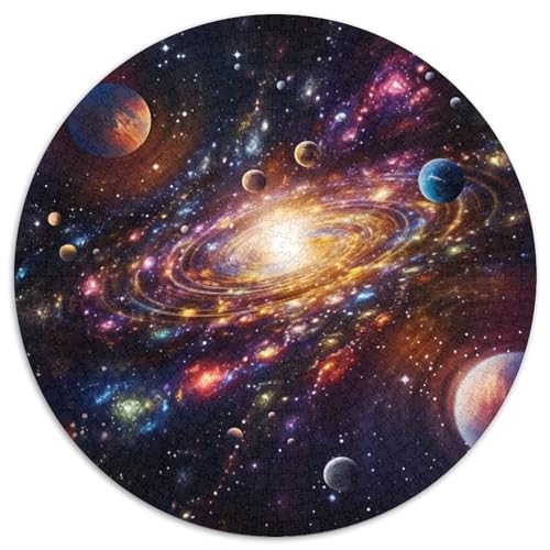 Universum Planet Puzzles 1000 Teile Schwer Puzzle Spielzeug Pädagogisches Spiel Impossible Herausforderung Spielzeug Für Erwachsene Und Kinder Ab 14 Jahren 1000pcs (67.5x67.5cm) von XBBDSOEPH