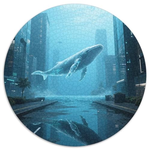 Wal Puzzle 1000 Teile Schwer Puzzle Spielzeug Lernspiel Impossible Cyberpunk Science Fiction Herausforderung Spielzeug Für Erwachsene Und Kinder in Bewährter 1000pcs (67.5x67.5cm) von XBBDSOEPH