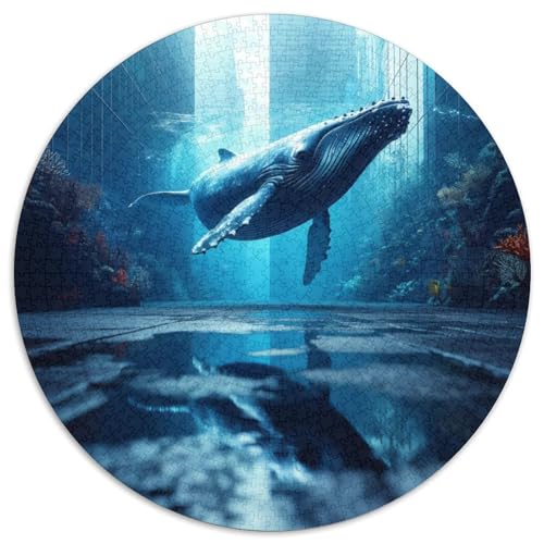 Wal Puzzle 1000 Teile Schwer Puzzle Spielzeug Lernspiel Impossible Cyberpunk Science Fiction Herausforderungsspielzeug Für Erwachsene Kinder 1000pcs (67.5x67.5cm) von XBBDSOEPH