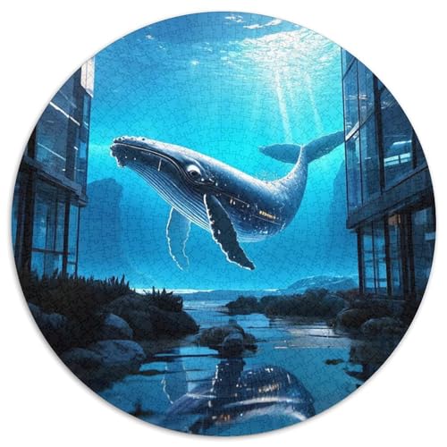 Wal Puzzle 1000 Teile Schwer Puzzle Spielzeug Lernspiel Impossible Cyberpunk Science Fiction Herausforderungsspielzeug Für Erwachsene Und Kinder in Bewährter 1000pcs (67.5x67.5cm) von XBBDSOEPH
