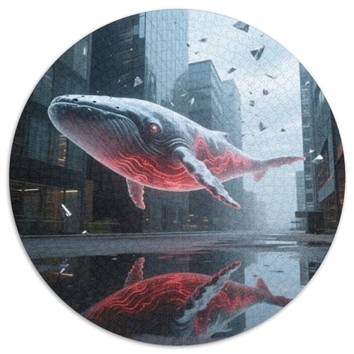 Wal Puzzles 1000 Teile Schwer Puzzle Spielzeug Pädagogisches Spiel Impossible Cyberpunk Science Fiction Herausforderungsspielzeug Für Erwachsene Kinder 1000pcs (67.5x67.5cm) von XBBDSOEPH