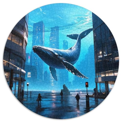 Wal Puzzles 1000-teilige Schwer Puzzle Spielzeug Lernspiel Impossible Cyberpunk Science Fiction Herausforderungsspielzeug Für Erwachsene Kinder 1000pcs (67.5x67.5cm) von XBBDSOEPH