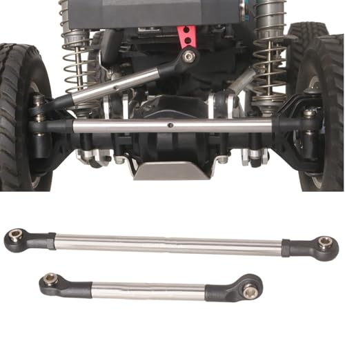 XBERSTAR 2 x RC-Lenkglieder für Tamiya CC02 Servogestänge, Aluminiumlegierung, Zugstange für Tamiya CC02 Zubehör XBERSTAR 2 x RC-Lenkglieder für Tamiya CC02 Servogestänge, Aluminiumlegierung, Zugstange für Tamiya CC02 Zubehör von XBERSTAR
