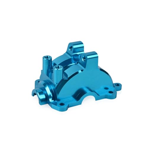 XBERSTAR Differentialabdeckung für Tamiya TT02 TT02D TT02B TT02RR TT02FT 1/10 RC Aluminiumlegierung Differential vorne und hinten obere Abdeckung Upgrade-Teile (blau) von XBERSTAR