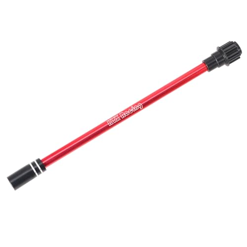 XBERSTAR RC Antriebswelle für Traxxas Mini Maxx RC Center Antriebswelle Aluminiumlegierung Antriebswelle Upgrade Teile (rot) von XBERSTAR