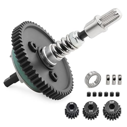 XBERSTAR RC Differentialgetriebe für Traxxas Slash4X4 Rustler 4X4 1/10 RC Central Differential Assembly Ersatzteile von XBERSTAR