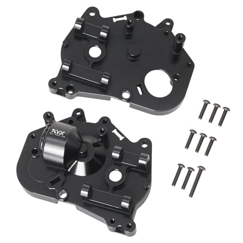 XBERSTAR RC Getriebeabdeckung für Tamiya 1/10 Hotshot II 2024 4WD RC Hinterradgetriebegehäuse Aluminium Upgrades Teile von XBERSTAR