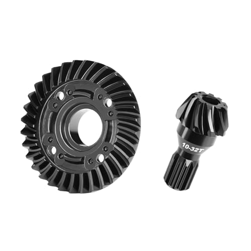 XBERSTAR RC Metall Differential-Hauptgetriebe für TRAXXAS 1/6 FUNCO PRO Scale 2WD Sand CAR 8S Hinteres Differentialgetriebe Kegelradgetriebe von XBERSTAR