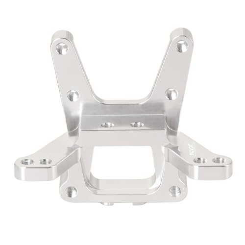 XBERSTAR RC Stoßdämpferhalterung hinten für Losi 1/10 22S Sprint RC Aluminiumlegierung Shock Mount Dämpfer Ständer Zubehör (Silber) von XBERSTAR