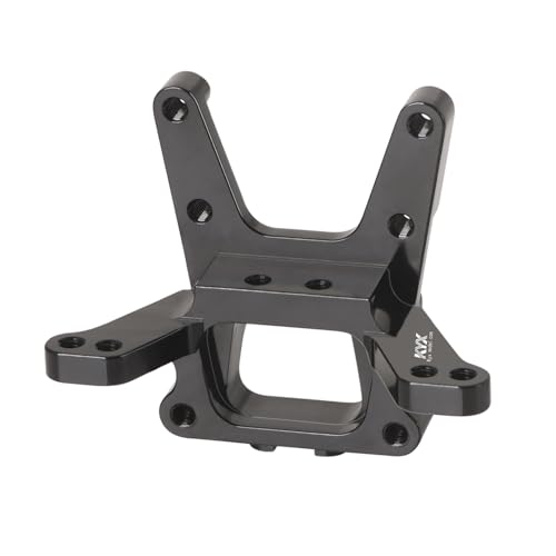 XBERSTAR RC Stoßdämpferhalterung hinten für Losi 1/10 22S Sprint RC Aluminiumlegierung Shock Mount Dämpfer Ständer Zubehör (schwarz) von XBERSTAR