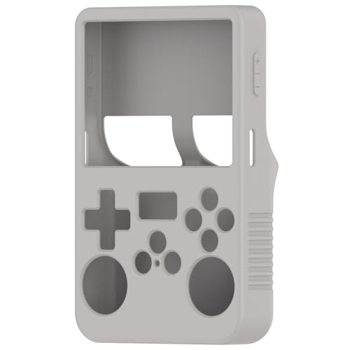 XBERSTAR Silikon-Schutzhülle für R36S Handheld-Spielkonsole, kratzfest, Grau XBERSTAR Silikon-Schutzhülle für R36S Handheld-Spielkonsole, kratzfest, Grau von XBERSTAR