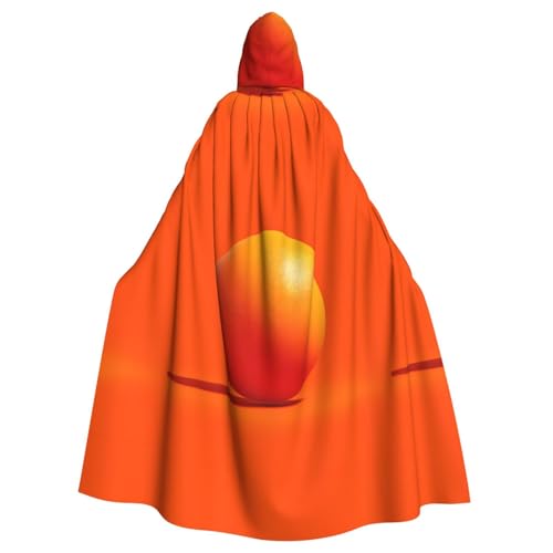 XBKGOHA Einfarbiger Ball-Druck, Halloween-Umhang mit Kapuze, kein Reißverschluss, bequem für Kostümpartys XBKGOHA Einfarbiger Ball-Druck, Halloween-Umhang mit Kapuze, kein Reißverschluss, bequem für Kostümpartys von XBKGOHA