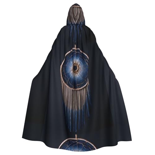 XBKGOHA Gewebter Traumfänger, bedruckt, Halloween, Erwachsenen-Kapuzenumhang, ohne Reißverschluss, bequem für Kostümpartys XBKGOHA Gewebter Traumfänger, bedruckt, Halloween, Erwachsenen-Kapuzenumhang, ohne Reißverschluss, bequem für Kostümpartys von XBKGOHA