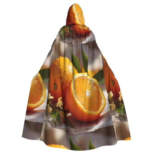 XBKGOHA Halloween-Umhang mit Kapuze, bedruckt, ohne Reißverschluss, bequem für Kostümpartys XBKGOHA Halloween-Umhang mit Kapuze, bedruckt, ohne Reißverschluss, bequem für Kostümpartys von XBKGOHA