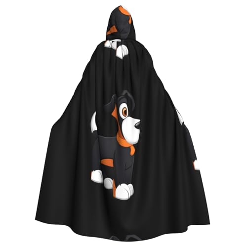 XBKGOHA Kapuzenumhang mit Spielzeughund bedruckt, Halloween, Erwachsene, ohne Reißverschluss, bequem für Kostümpartys XBKGOHA Kapuzenumhang mit Spielzeughund bedruckt, Halloween, Erwachsene, ohne Reißverschluss, bequem für Kostümpartys von XBKGOHA