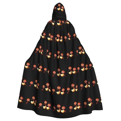 XBKGOHA Little Ameisen tragen Lebensmittel gedruckt Halloween Erwachsene Kapuzenumhang Umhang ohne Reißverschluss, bequem für Kostümpartys XBKGOHA Little Ameisen tragen Lebensmittel gedruckt Halloween Erwachsene Kapuzenumhang Umhang ohne Reißverschluss, bequem für Kostümpartys von XBKGOHA