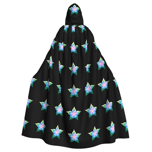XBKGOHA Little Star On Morning Glory bedruckter Halloween-Umhang mit Kapuze für Erwachsene, ohne Reißverschluss, bequem für Kostümpartys XBKGOHA Little Star On Morning Glory bedruckter Halloween-Umhang mit Kapuze für Erwachsene, ohne Reißverschluss, bequem für Kostümpartys von XBKGOHA