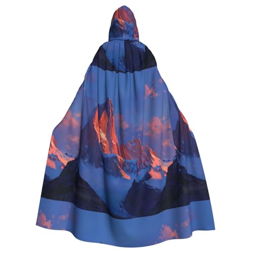 XBKGOHA Red Mountain bedruckter Halloween-Umhang mit Kapuze für Erwachsene, ohne Reißverschluss, bequem für Kostümpartys XBKGOHA Red Mountain bedruckter Halloween-Umhang mit Kapuze für Erwachsene, ohne Reißverschluss, bequem für Kostümpartys von XBKGOHA