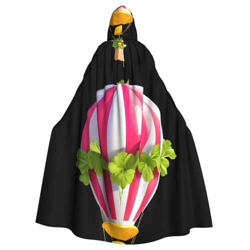 XBKGOHA Rettich Heißluftballon bedruckt Halloween Erwachsene Kapuzenumhang ohne Reißverschluss, bequem für Kostümpartys XBKGOHA Rettich Heißluftballon bedruckt Halloween Erwachsene Kapuzenumhang ohne Reißverschluss, bequem für Kostümpartys von XBKGOHA