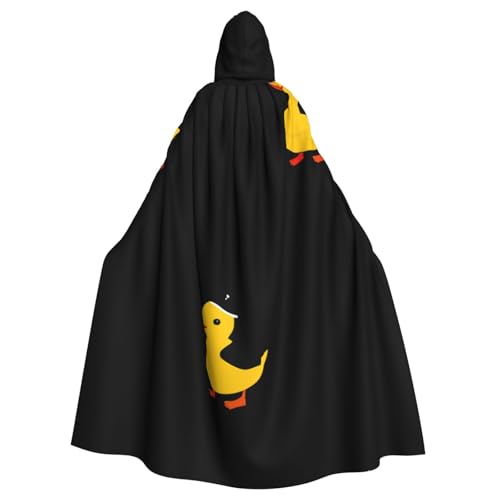 XBKGOHA Süßer kleiner gelber Enten-Umhang mit Kapuze, für Erwachsene, ohne Reißverschluss, bequem für Kostümpartys XBKGOHA Süßer kleiner gelber Enten-Umhang mit Kapuze, für Erwachsene, ohne Reißverschluss, bequem für Kostümpartys von XBKGOHA