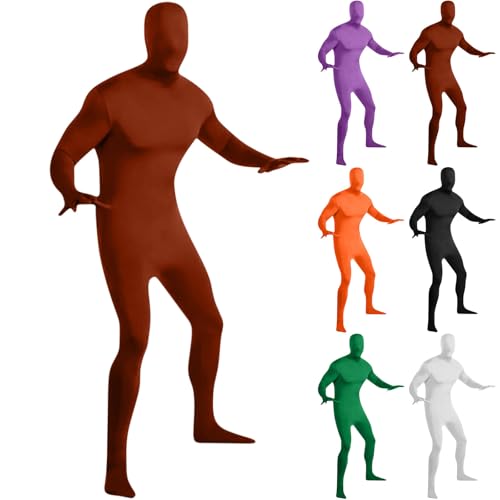 XBNEGBA Halloween Kostüm Damen Herren Erwachsene Open Face Zentai Cosplay Jumpsuit Ganzkörperanzug Orange Tight Ganzkörperanzug Kostüm Bodysuit für Party Halloween Weihnachten Unisex XBNEGBA Halloween Kostüm Damen Herren Erwachsene Open Face Zentai Cosplay Jumpsuit Ganzkörperanzug Orange Tight Ganzkörperanzug Kostüm Bodysuit für Party Halloween Weihnachten Unisex von XBNEGBA