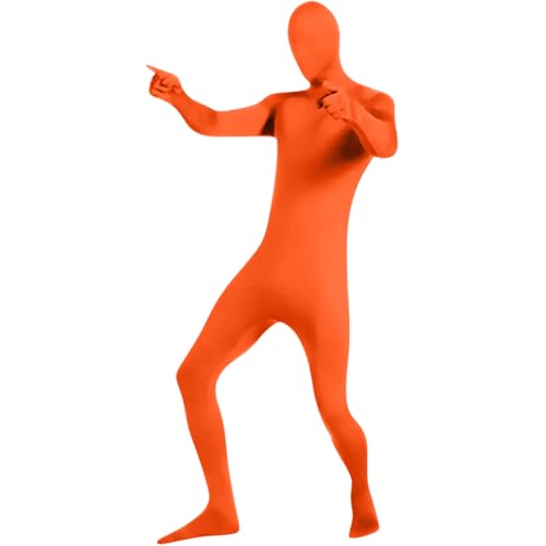 XBNEGBA Halloween Kostüm Damen Herren Erwachsene Open Face Zentai Cosplay Jumpsuit Ganzkörperanzug Orange Tight Ganzkörperanzug Kostüm Bodysuit für Party Halloween Weihnachten Unisex XBNEGBA Halloween Kostüm Damen Herren Erwachsene Open Face Zentai Cosplay Jumpsuit Ganzkörperanzug Orange Tight Ganzkörperanzug Kostüm Bodysuit für Party Halloween Weihnachten Unisex von XBNEGBA