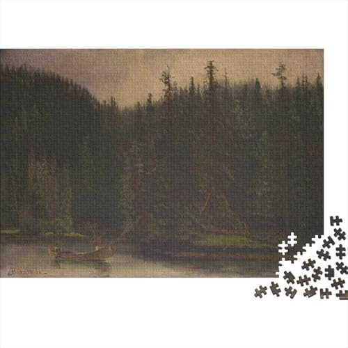 Albert Bierstadt 1000 Teile Ölmalerei Puzzle Spiele, Museums Puzzles, Geburtstagsgeschenke, Für Weihnachten Und Valentinstag, Puzzlespiel Familienlernspiel Albert Bierstadt 1000 Teile Ölmalerei Puzzle Spiele, Museums Puzzles, Geburtstagsgeschenke, Für Weihnachten Und Valentinstag, Puzzlespiel Familienlernspiel von XCOFG