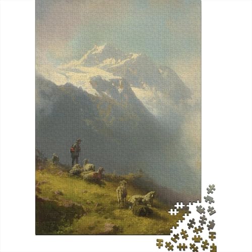 Albert Bierstadt Holz-Puzzles Museums Puzzle Für Erwachsene, Tolles Geschenk Lernspiel Spielzeug Geschenk Für Kunst Holzpuzzle 1000 Pcs Albert Bierstadt Holz-Puzzles Museums Puzzle Für Erwachsene, Tolles Geschenk Lernspiel Spielzeug Geschenk Für Kunst Holzpuzzle 1000 Pcs von XCOFG