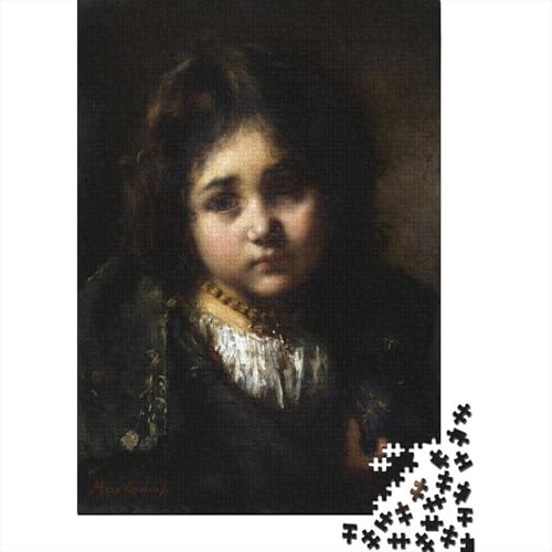 Alexey Harlamov Kunst Holz-Puzzle Für Erwachsene 1000 Teile, Hölzernes Ölmalerei Puzzle, Weltberühmte Gemälde Puzzles, Lernspiele, Tolles Geschenk, Wohnkultur 1000 Pcs von XCOFG
