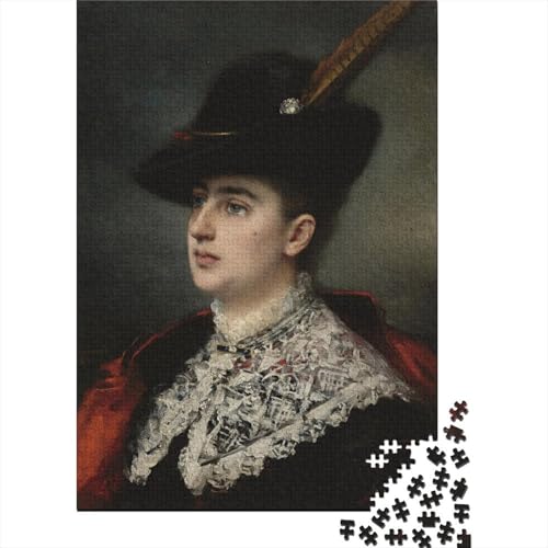 Alexey Harlamov Puzzle, Kunst Holzpuzzle, Museums Puzzles 1000 Teile, Ölmalerei Puzzlespiel, Gehirntraining Spielzeug Für Kinder, Impossible Puzzles von XCOFG