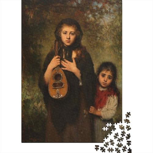 Alexey Harlamov Puzzles, Kunst Puzzle 1000 Pieces, Weltberühmte Gemälde Jigsaw Puzzle for Adults, Ölmalerei Impossible Puzzlespiel, Board Puzzler von XCOFG