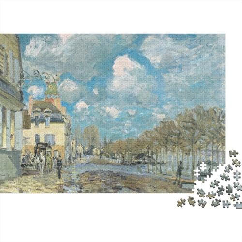 Alfred Sisley Holz-Puzzles Ölmalerei Puzzle Für Erwachsene, Tolles Geschenk Lernspiel Spielzeug Geschenk Für Kunst Holzpuzzle 1000 Pcs Alfred Sisley Holz-Puzzles Ölmalerei Puzzle Für Erwachsene, Tolles Geschenk Lernspiel Spielzeug Geschenk Für Kunst Holzpuzzle 1000 Pcs von XCOFG