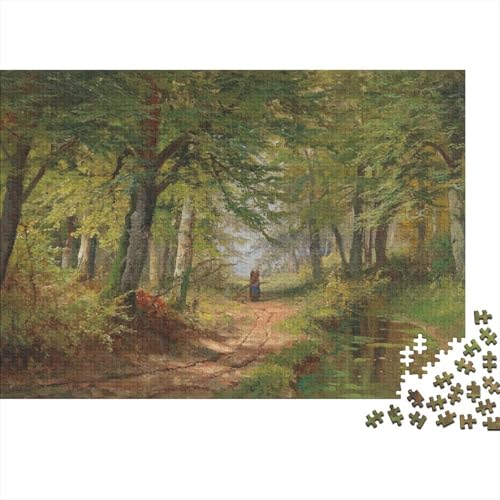 Alois Arnegger Puzzles 1000 Teile Für Erwachsene, Ölmalerei Impossible Puzzle, Farbenfrohes Legespiel Kunst Puzzlespiel, Geschicklichkeitsspiel Für Die Ganze Familie von XCOFG