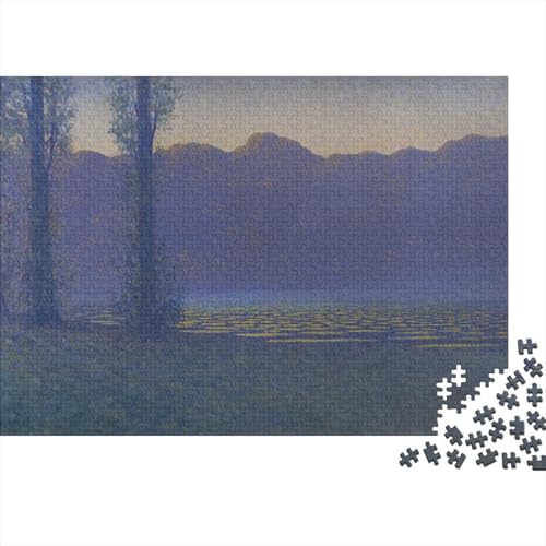 Alphonse Osbert Weltberühmte Gemälde Puzzles 1000 Teile, Museums Puzzle DIY Holzpuzzle, Ölmalerei Klassische Puzzlespiel Spielzeug, Familienspaß Jigsaw Board 1000 Pcs von XCOFG