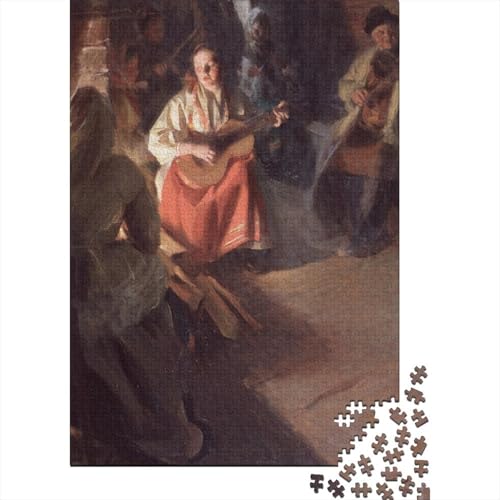 Anders Zorn Holz-Puzzles Museums Puzzle Für Erwachsene, Tolles Geschenk Lernspiel Spielzeug Geschenk Für Ölmalerei Holzpuzzle 1000 Pcs von XCOFG