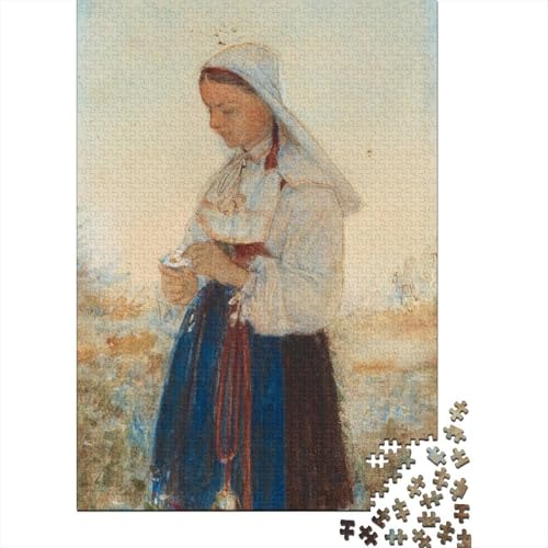 Anders Zorn Puzzle 1000 Teile Kunst Puzzles Für Erwachsene Klassische Puzzles Museums Puzzlespiel Schwer Pädagogisches Spielzeug 1000 Pcs von XCOFG