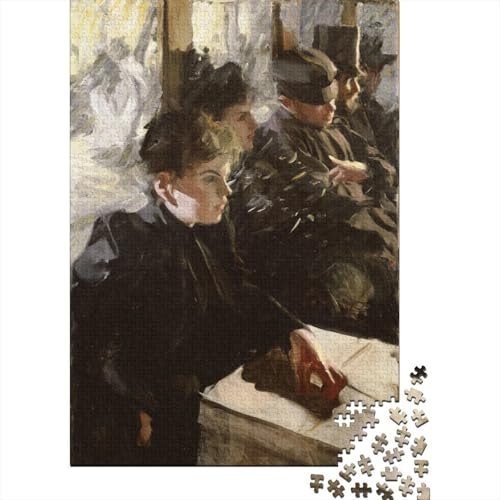 Anders Zorn Puzzle 1000 Teile Ölmalerei Puzzles Für Erwachsene Klassische Puzzles Kunst Puzzlespiel Schwer Pädagogisches Spielzeug 1000 Pcs von XCOFG