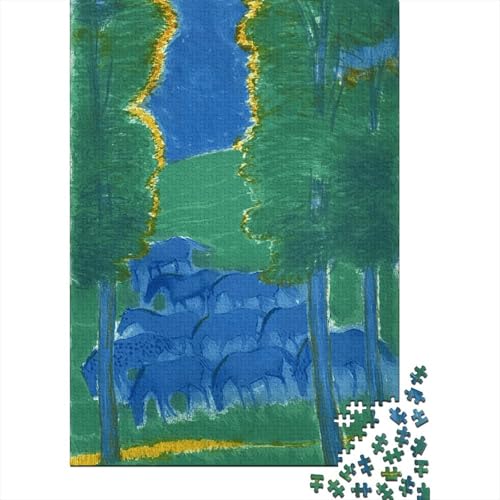 André Brasilier Holz Puzzle 1000 Teile Für Erwachsene, Ölmalerei Impossible Puzzles, Farbenfrohes Legespiel, Geschicklichkeitsspiel Für Die Ganze Familie, Museums Puzzle André Brasilier Holz Puzzle 1000 Teile Für Erwachsene, Ölmalerei Impossible Puzzles, Farbenfrohes Legespiel, Geschicklichkeitsspiel Für Die Ganze Familie, Museums Puzzle von XCOFG