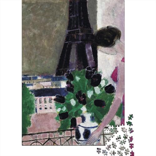 André Brasilier Holz Puzzle Weltberühmte Gemälde, 1000 Teile Ölmalerei Puzzles, Puzzlespiel Museums, Lernspiel Herausforderung Spielzeug Tolles Geschenk, Übung Für Den Geist von XCOFG